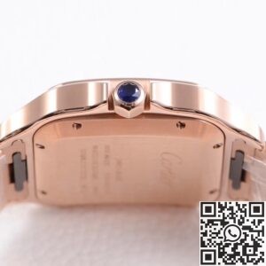 BV Factory Replica Cartier Santos WGSA0018 Rose Gold Case Series