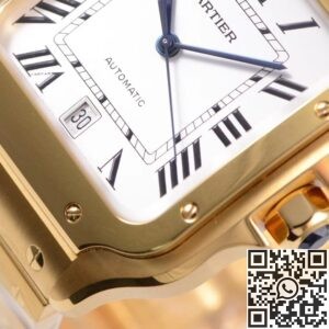 BV Factory Replica Cartier Santos WGSA0029 Gold Watch Case Series