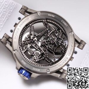 BBR Factory Replica Roger Dubuis Excalibur Spider RDDBEX0479 Tourbillon Titanium Case Series