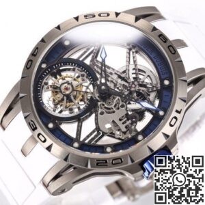 BBR Factory Replica Roger Dubuis Excalibur Spider RDDBEX0479 Tourbillon Titanium Case Series