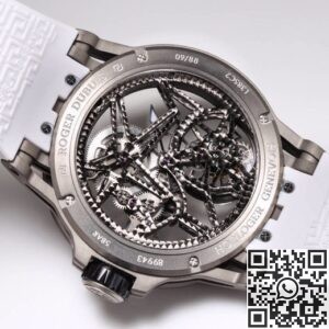 BBR Factory Replica Roger Dubuis Excalibur Spider RDDBEX0479 Tourbillon Titanium Case Series