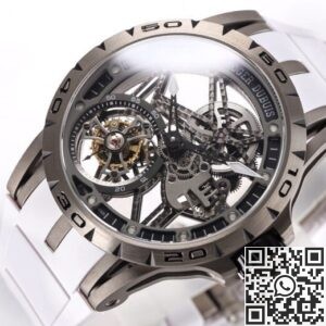 BBR Factory Replica Roger Dubuis Excalibur Spider RDDBEX0479 Tourbillon Titanium Case Series