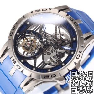 BBR Factory Replica Roger Dubuis Excalibur Spider RDDBEX0479 Tourbillon Titanium Case Series