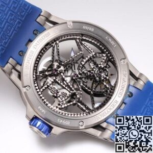 BBR Factory Replica Roger Dubuis Excalibur Spider RDDBEX0479 Tourbillon Titanium Case Series