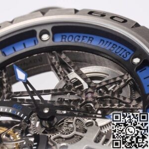 BBR Factory Replica Roger Dubuis Excalibur Spider RDDBEX0479 Tourbillon Titanium Case Series