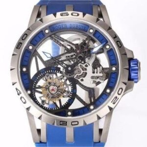 BBR Factory Replica Roger Dubuis Excalibur Spider RDDBEX0479 Tourbillon Titanium Case Series