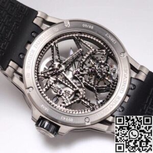 BBR Factory Replica Roger Dubuis Excalibur Spider RDDBEX0479 Tourbillon Black Dial Series