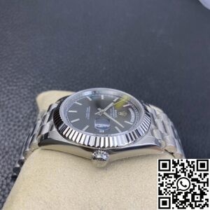 EW Factory Replica Rolex Day Date M228236-0003 Black Dial Series