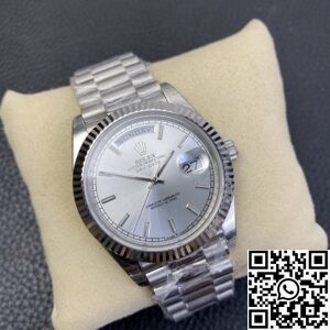 EW Factory Replica Rolex Day Date M228236 Silver Dial Series