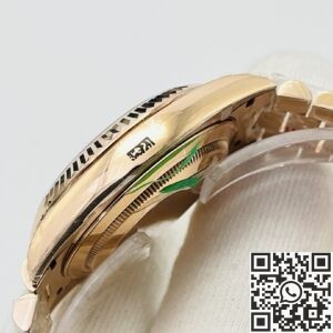 EW Factory Replica Rolex Day Date M228235-0025 Olive Green Dial Series