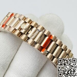 EW Factory Replica Rolex Day Date M228235-0025 Olive Green Dial Series