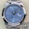 EW Factory Replica Rolex Day Date M228236-0007 Blue Dial Series