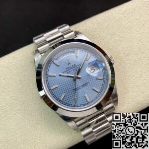 EW Factory Replica Rolex Day Date M228236-0007 Blue Dial Series