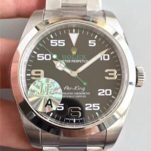 JF Factory Replica Rolex Air King M116900-0001 Black Dial Series