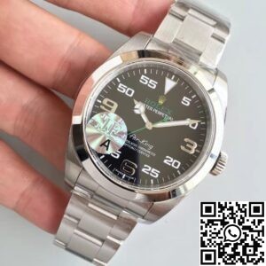 JF Factory Replica Rolex Air King M116900-0001 Black Dial Series