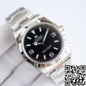 EW Factory Replica Rolex Explorer M124270-0001 Black Dial Series 904L 36mm