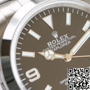 EW Factory Replica Rolex Explorer M124270-0001 Black Dial Series 904L 36mm