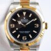 EW Factory Replica Rolex Explorer M124273-0001 Black Dial Series 36mm