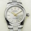 EW Factory Replica Rolex Oyster Perpetual M126000-0001 Silver Dial Series 36mm