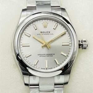 EW Factory Replica Rolex Oyster Perpetual M126000-0001 Silver Dial Series 36mm