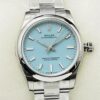 EW Factory Replica Rolex Oyster Perpetual M126000-0006 Tiffany Blue Dial Series 36mm