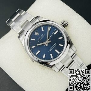 EW Factory Replica Rolex Oyster Perpetual M126000-0003 Blue Dial Series 36mm