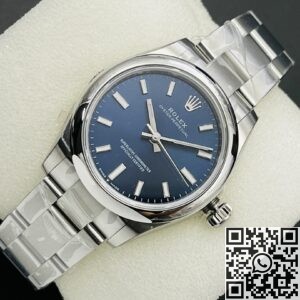 EW Factory Replica Rolex Oyster Perpetual M126000-0003 Blue Dial Series 36mm