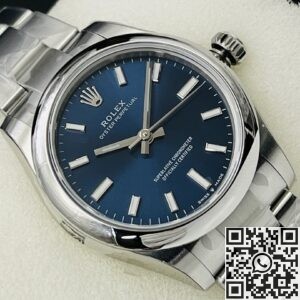 EW Factory Replica Rolex Oyster Perpetual M126000-0003 Blue Dial Series 36mm