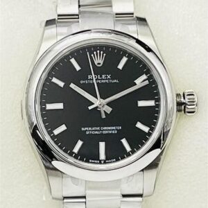 EW Factory Replica Rolex Oyster Perpetual M126000-0002 Black Dial Series 36mm