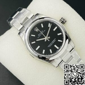 EW Factory Replica Rolex Oyster Perpetual M126000-0002 Black Dial Series 36mm
