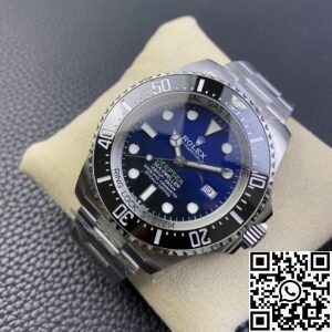 AR Factory Replica Rolex Sea-Dweller M126660-0002 Gradient Blue Dial