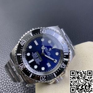 AR Factory Replica Rolex Sea-Dweller M126660-0002 Gradient Blue Dial