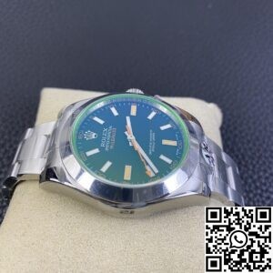 AR Factory Replica Rolex Milgauss M116400GV-0001 Black Dial