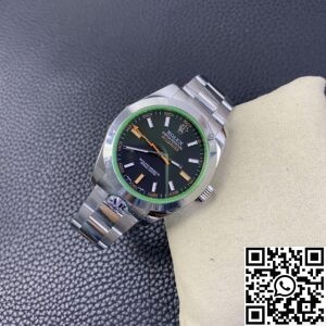 AR Factory Replica Rolex Milgauss M116400GV-0001 Black Dial