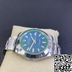 AR Factory Replica Rolex Milgauss M116400gv-0002 Blue Dial