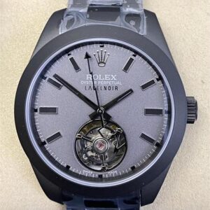 JB Factory Replica Rolex Label Noir Milgauss M116400 Tourbillon Series