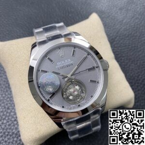 JB Factory Replica Rolex Label Noir Milgauss M116400 Tourbillon Series