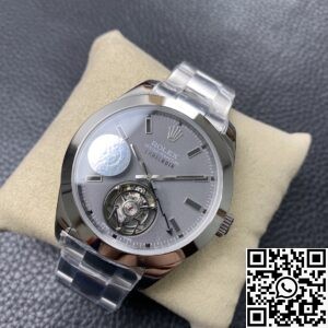 JB Factory Replica Rolex Label Noir Milgauss M116400 Tourbillon Series