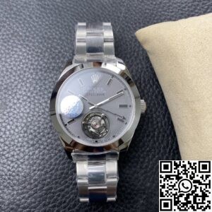 JB Factory Replica Rolex Label Noir Milgauss M116400 Tourbillon Series