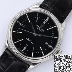 EW Factory Replica Rolex Cellini M50509-0006 Black Dial Series