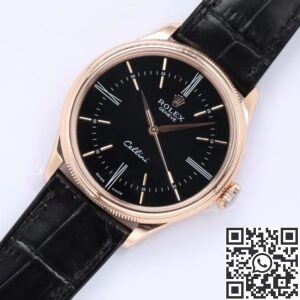 EW Factory Replica Rolex Cellini Moonphase M50505-0009 Black Dial Series