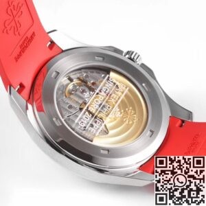 ZF Factory Replica Patek Philippe Aquanaut 5167A-012 Red Rubber Tape Series