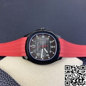 ZF Factory Modify a Patek Philippe Aquanaut 5167 DLC Black Dial Series AAA