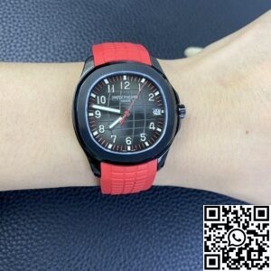 ZF Factory Modify a Patek Philippe Aquanaut 5167 DLC Black Dial Series AAA