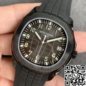 ZF Factory Replica Patek Philippe Aquanaut 5167A Black Rubber Strap Series AAA