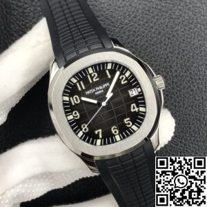 3K Factory Replica Patek Philippe Aquanaut 5167A-001 Black Dial