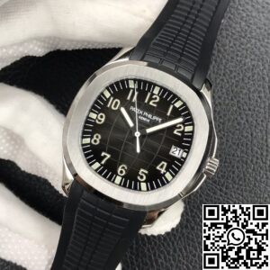 3K Factory Replica Patek Philippe Aquanaut 5167A-001 Black Dial