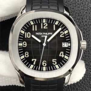 3K Factory Replica Patek Philippe Aquanaut 5167A-001 Black Dial