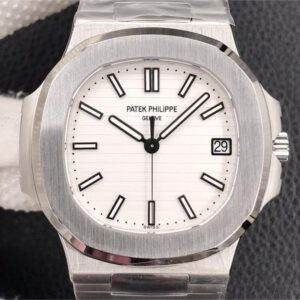 3K Factory Replica Patek Philippe Nautilus 5711/1A-011 White Dial