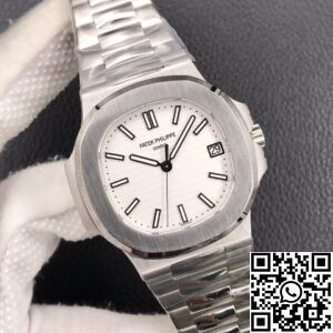 3K Factory Replica Patek Philippe Nautilus 5711/1A-011 White Dial
